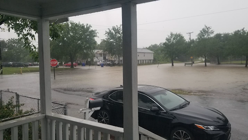 Road flooding